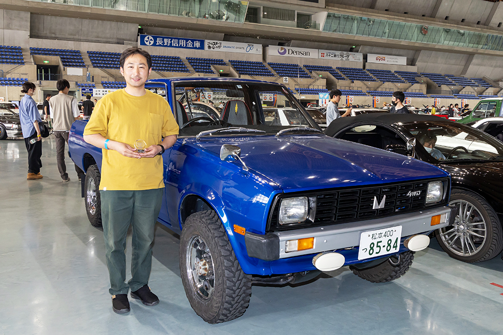 良いセンスで賞：松井 秋一郎さん所有の「三菱フォルテ4WD」